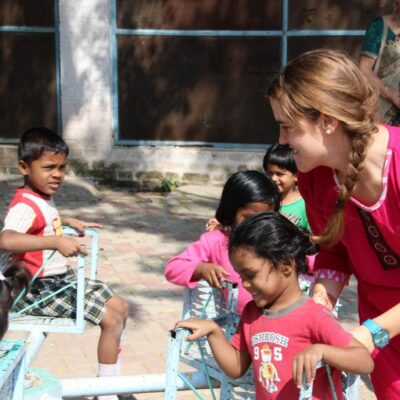 Children playing together at Mukti Mission